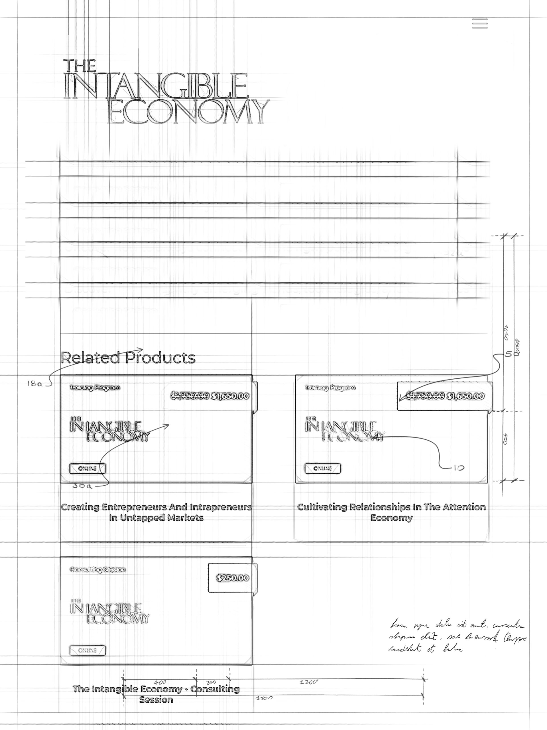 TIE IPAD WIREFRAMES