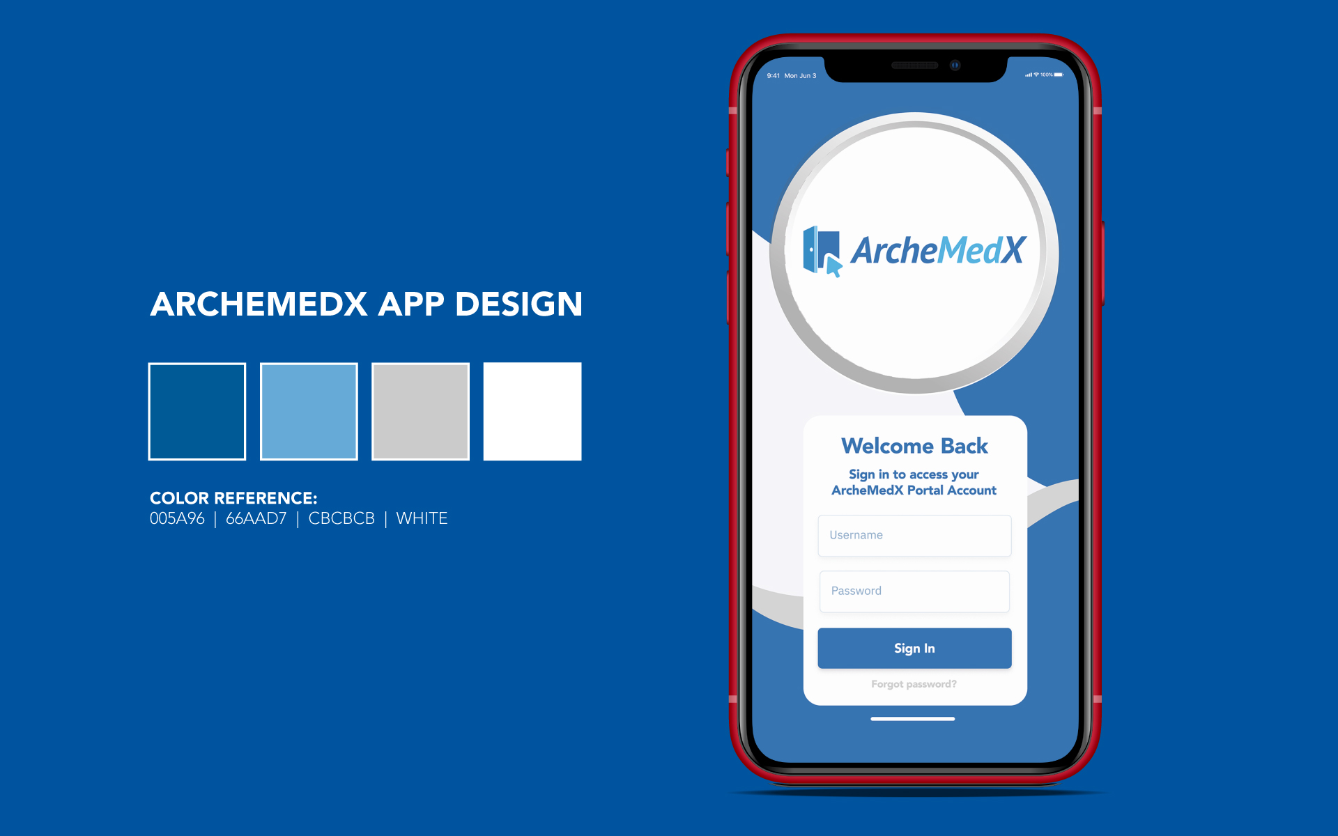 ArcheMedX App Design